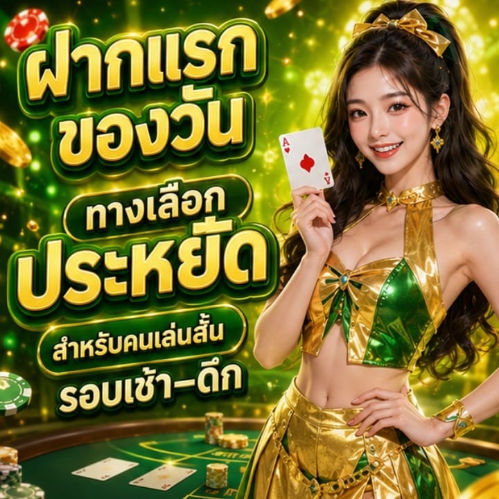 ฝากแรกของวัน ทางเลือกประหยัดสำหรับคนเล่นสั้น